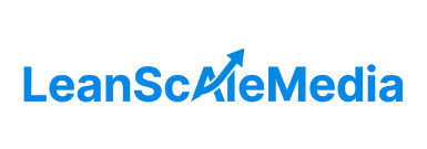 Lean Scale Media Blue Logo